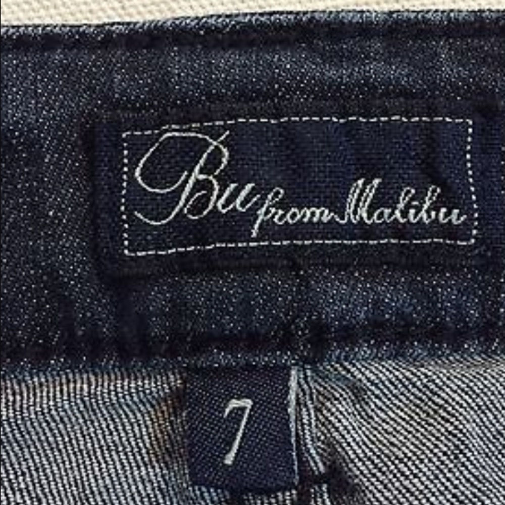 BU Malibu Dark Blue Skinny Stretch Jeans